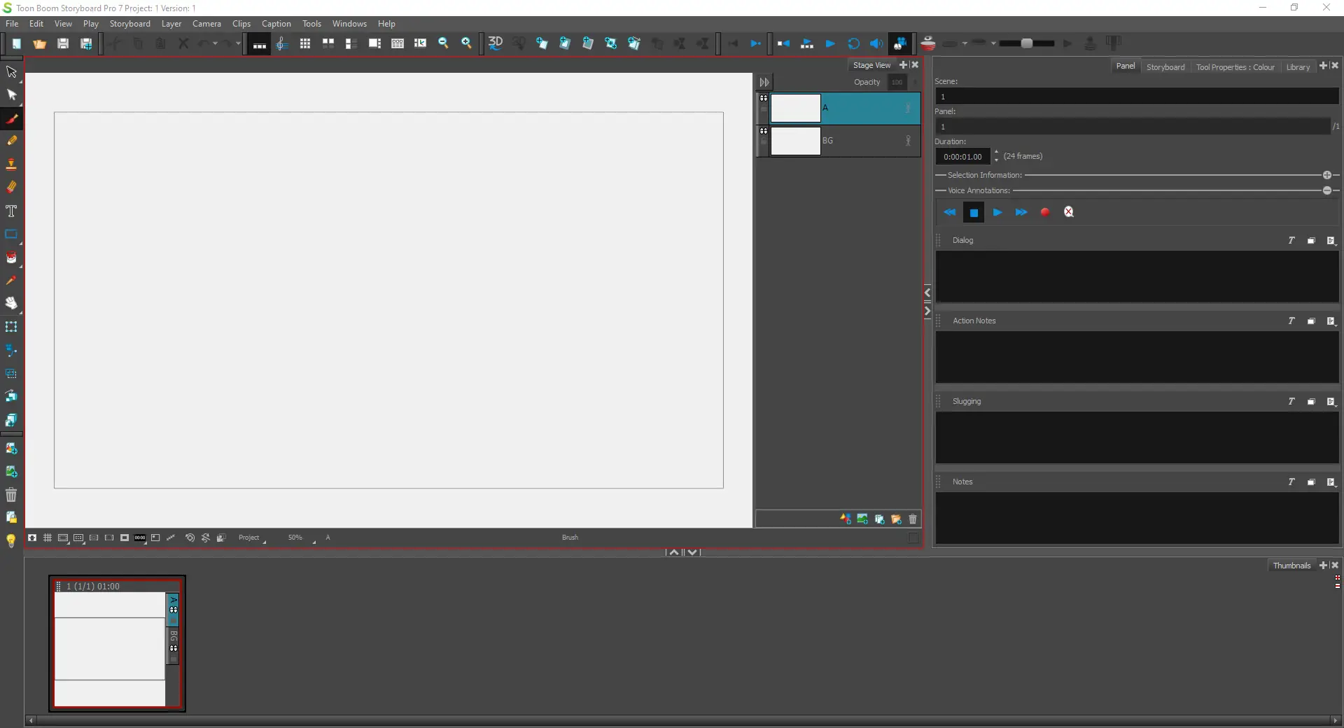 Программный интерфейс Toon Boom Storyboard Pro 7 17.10.0 Build 15295 (x64) [Multi]