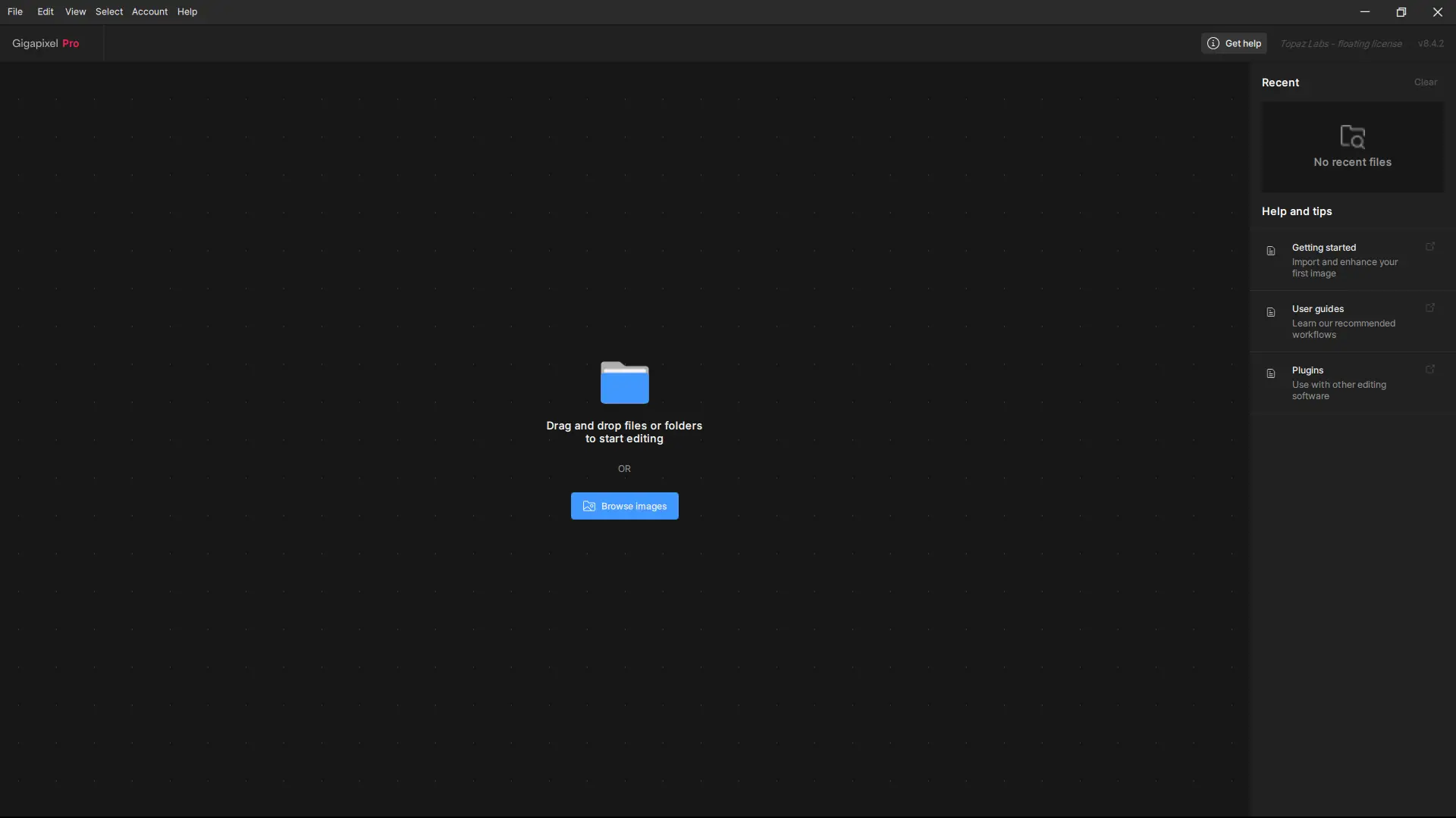 Программный интерфейс Topaz Gigapixel AI Pro 8.4.2 RePack by KpoJIuK [En]