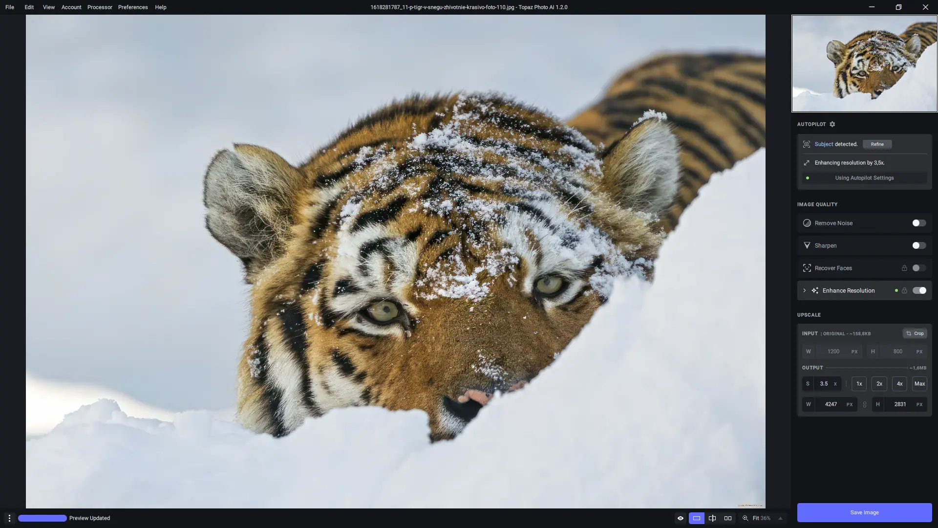 Программный интерфейс Topaz Photo AI 1.2.0 (x64) RePack by KpoJIuK [En]