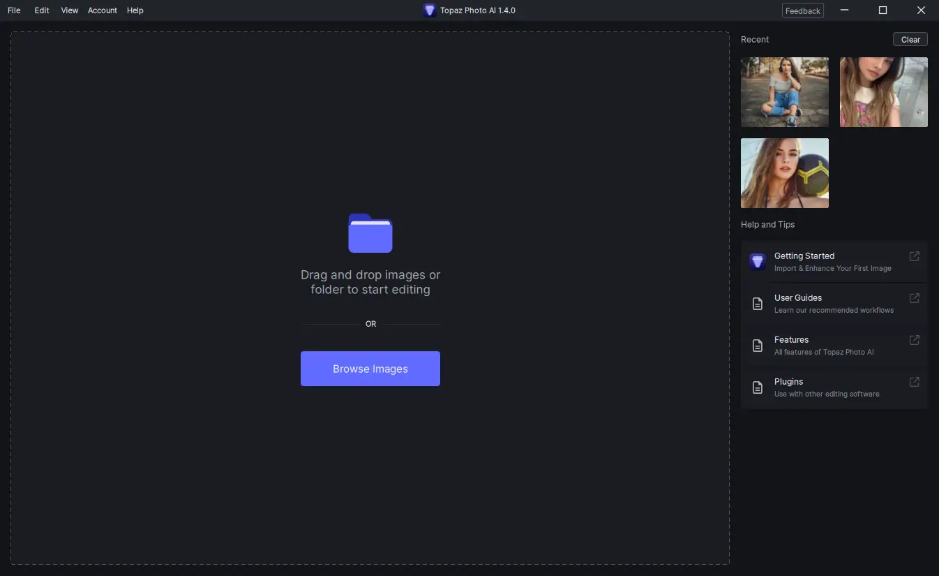 Программный интерфейс Topaz Photo AI 1.4.0 RePack (& Portable) by elchupacabra [En]