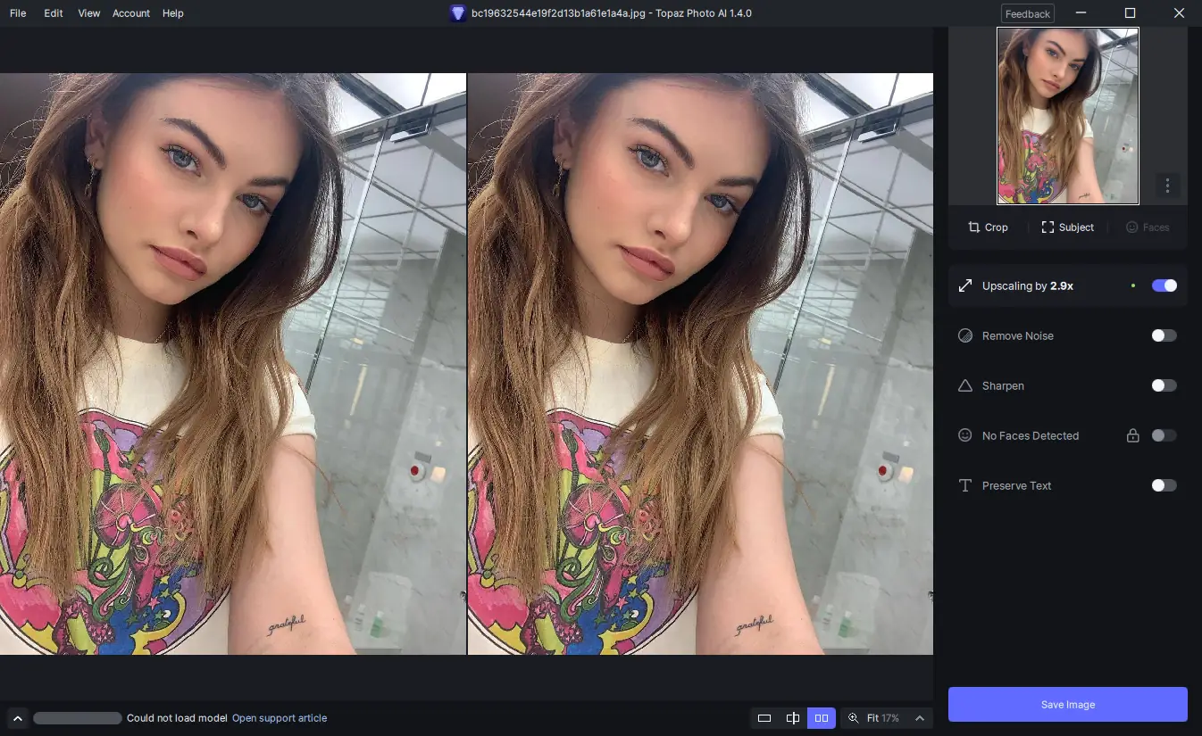 Программный интерфейс Topaz Photo AI 1.4.0 (x64) RePack by KpoJIuK [En]