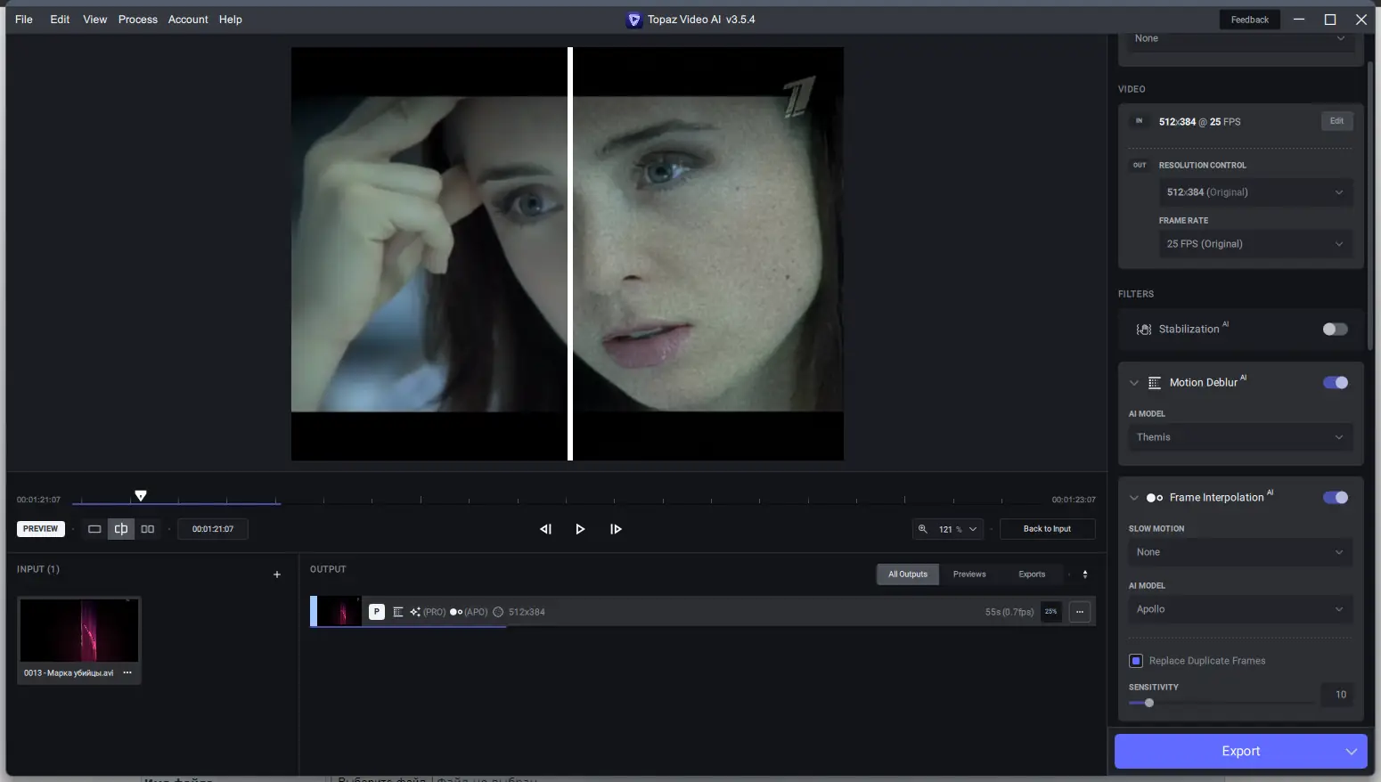Программный интерфейс Topaz Video AI 3.5.4 RePack (& Portable) by elchupacabra [En]