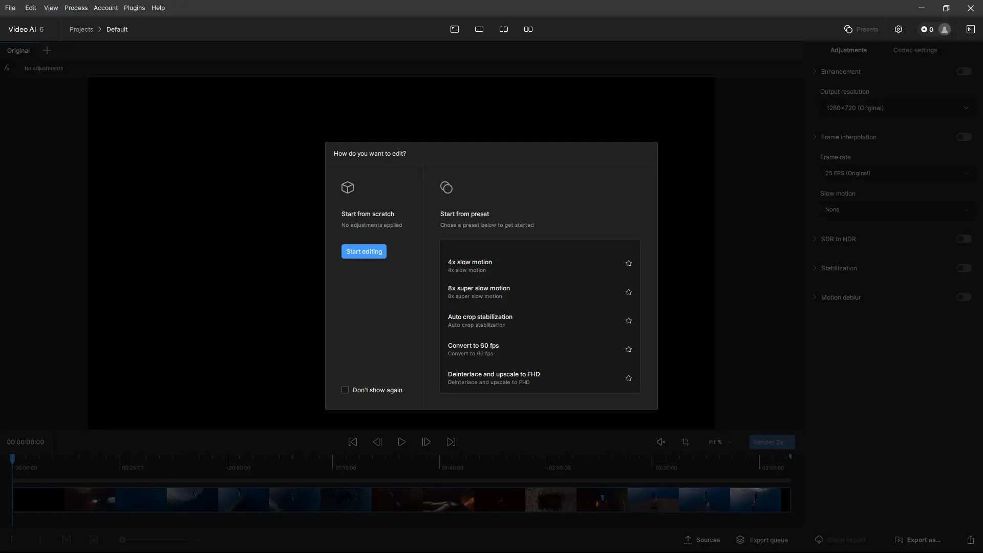 Программный интерфейс Topaz Video AI 6.0.3 (x64) Portable by 7997 [En]