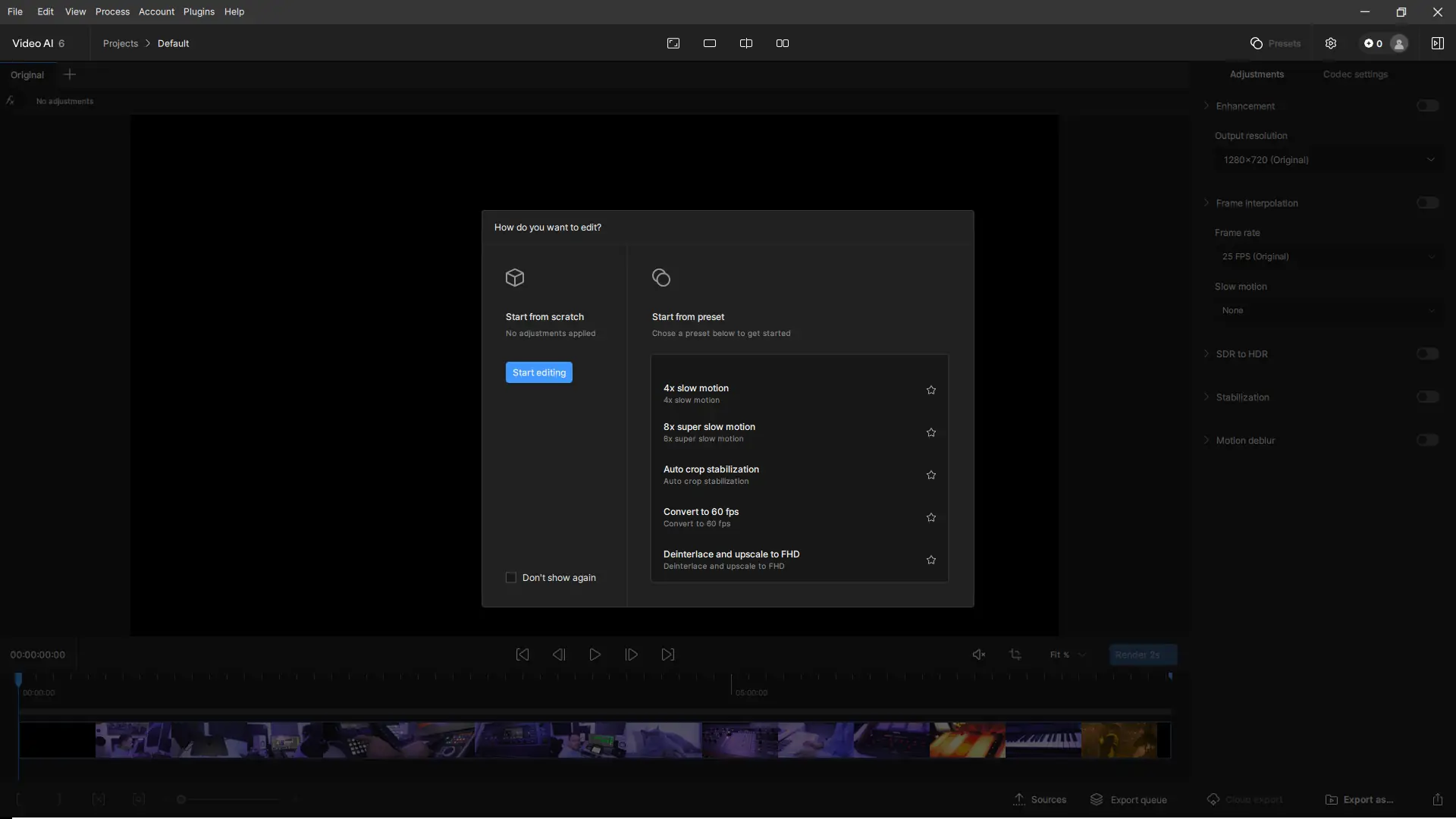 Программный интерфейс Topaz Video AI 6.0.3 (x64) RePack by KpoJIuK [En]