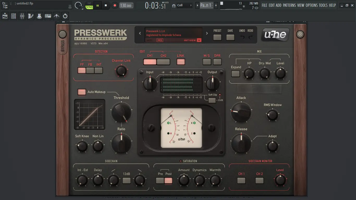 Программный интерфейс u-he - Presswerk 1.1.6 VST, VST 3, AAX, CLAP (x86 x64) [En]