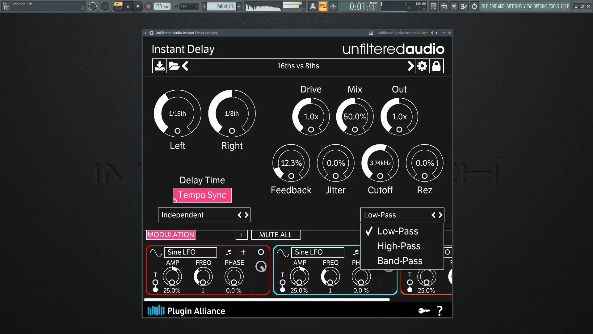 Программный интерфейс Unfiltered Audio - Instant Delay 1.3.0 VST, VST3, AAX RePack by TeamCubeadooby [En]