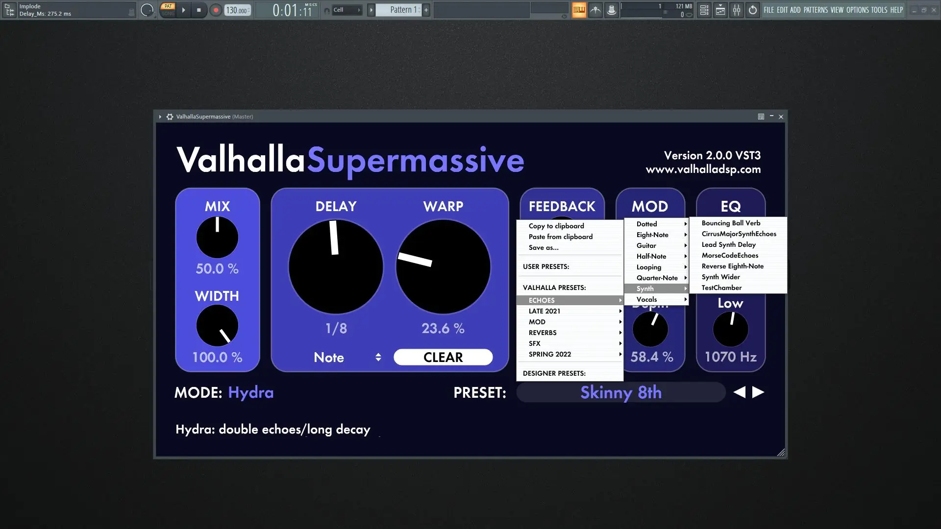 Программный интерфейс Valhalla DSP - Valhalla Supermassive 2.0.0 VST, VST3, AAX (x64) [En]