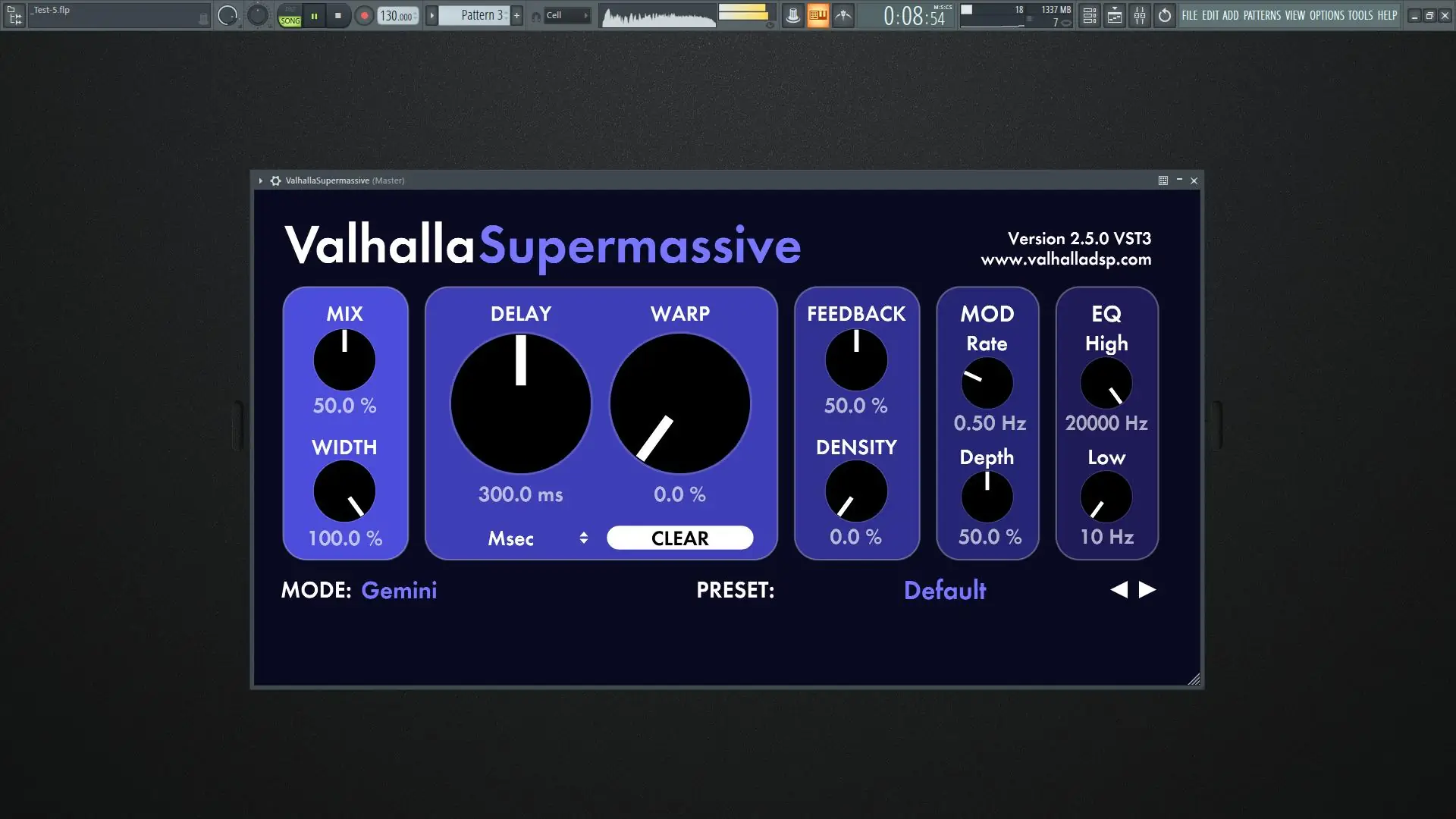 Программный интерфейс Valhalla DSP - Valhalla Supermassive 2.5.0 VST, VST3, AAX (x64) [En]