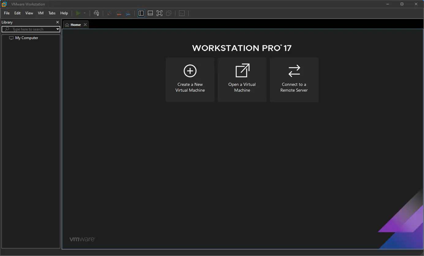 Программный интерфейс VMware Workstation 17 Pro 17.0.0 Build 20800274 RePack by KpoJIuK [En]