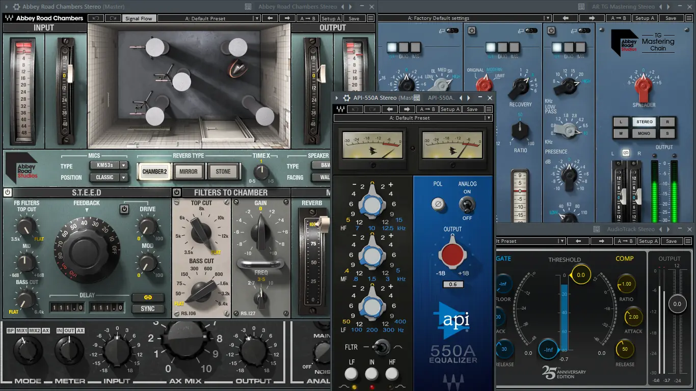 Программный интерфейс Waves Complete V14 2023.02.07 VST, VST 3, AAX, STANDALONE (x64) RePack by R2R [En]