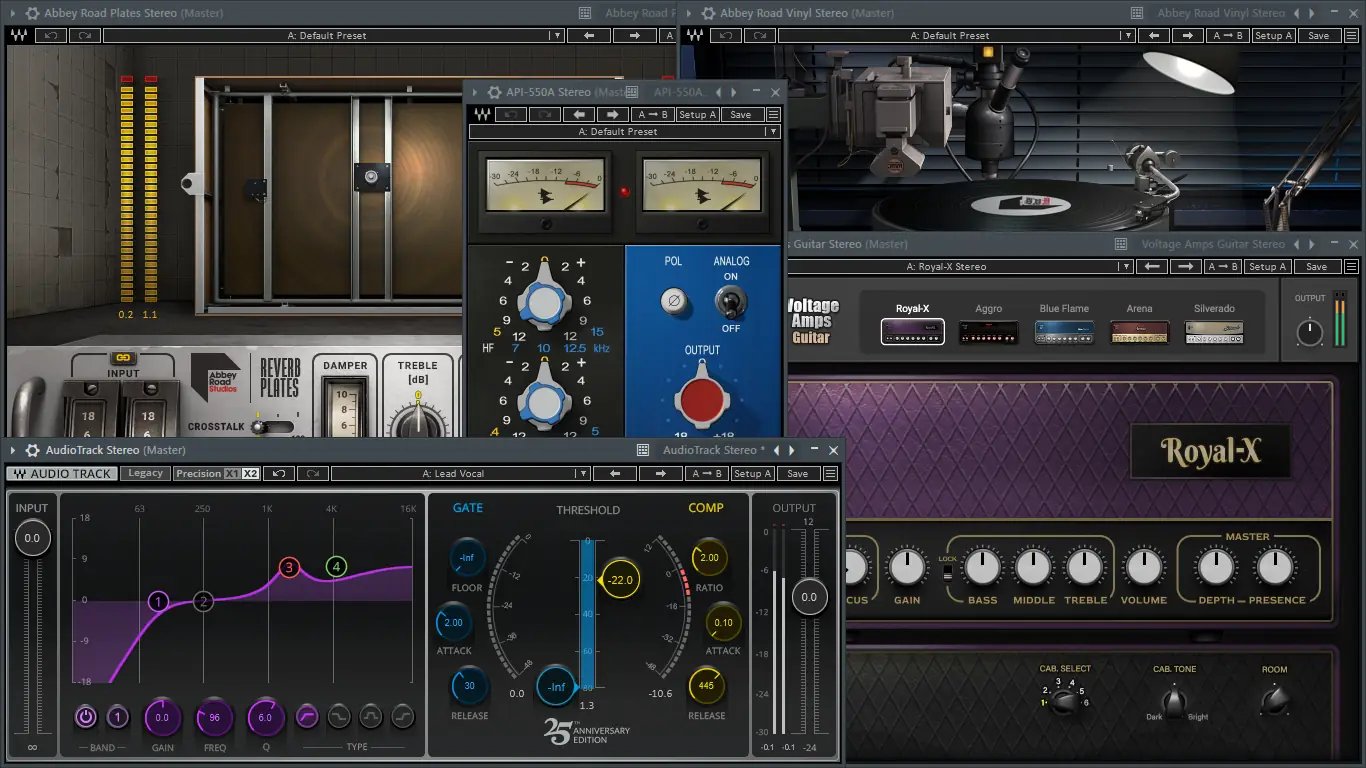Программный интерфейс Waves Ultimate 2023.05.02 VST, VST 3, AAX, STANDALONE (x64) RePack by R2R [En]