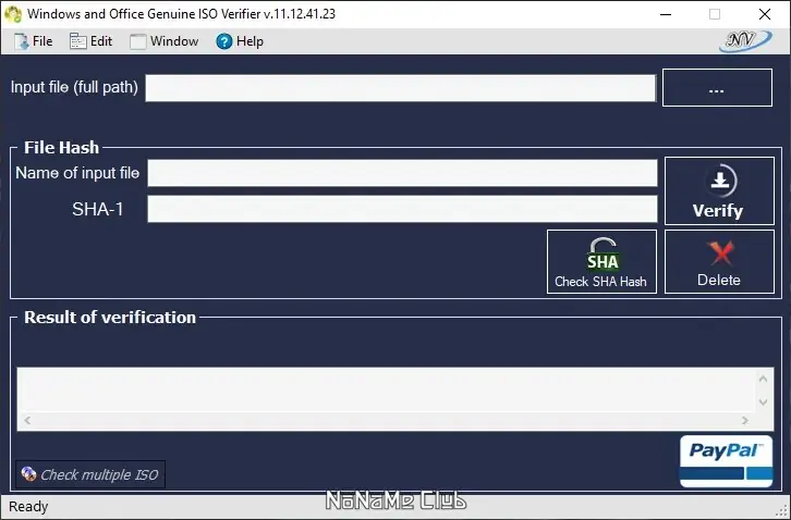 Программный интерфейс Windows and Office Genuine ISO Verifier 11.12.41.23 Portable [En]
