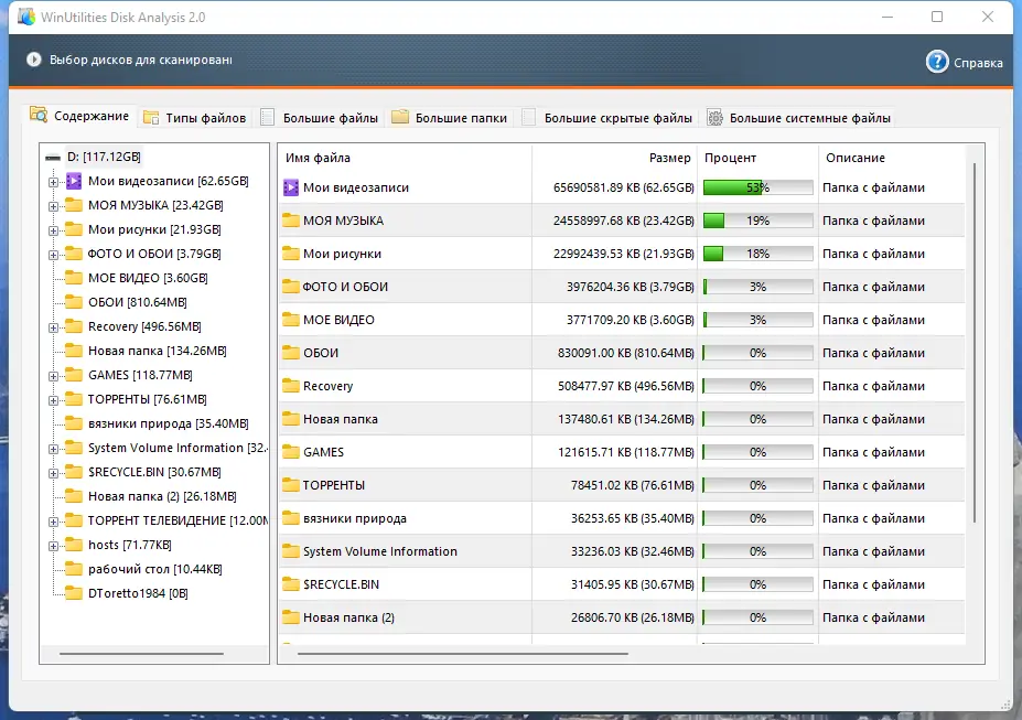Программный интерфейс WinUtilities Professional 15.8 RePack (& Portable) by elchupacabra [Multi Ru]