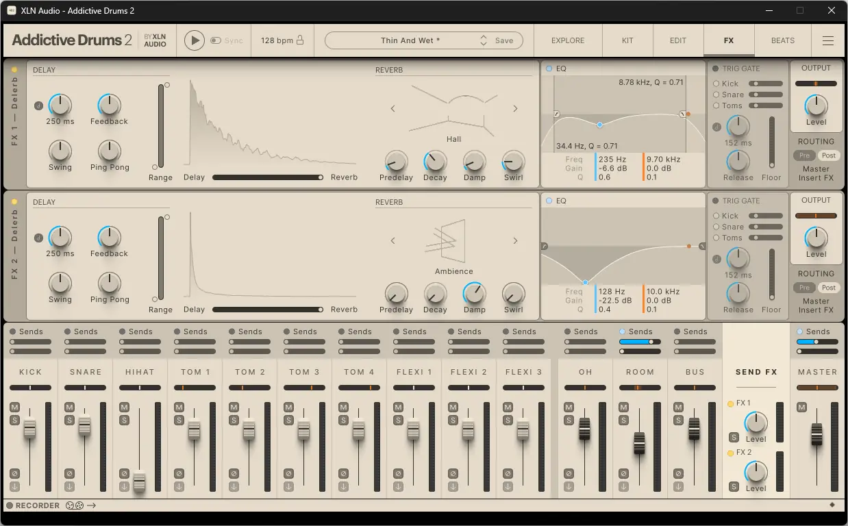 Программный интерфейс XLN Audio - Addictive Drums 2 Complete 2.5.0.11 STANDALONE, VSTi, VSTi 3, AAX (x64) [En]