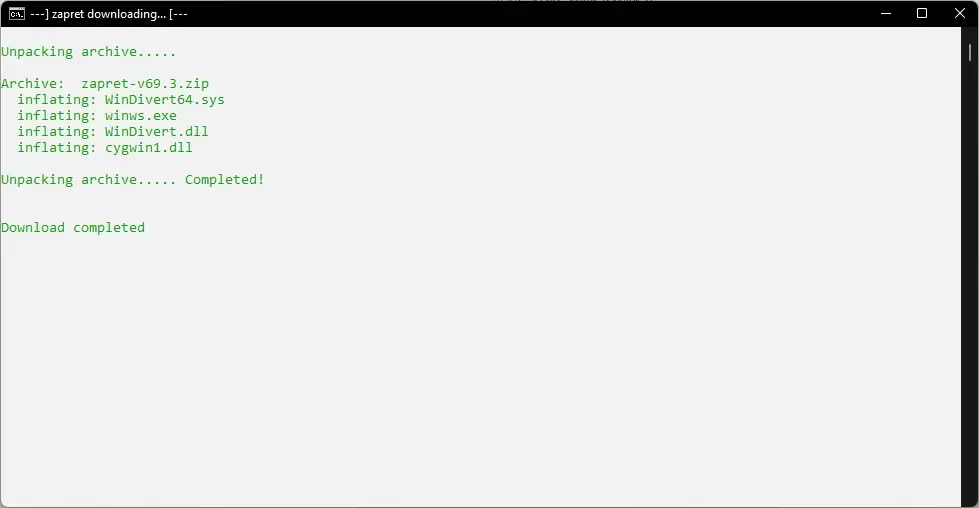 Программный интерфейс YTDisBystro (универсальная сборка на основе Zapret) 2.4 [Ru En]