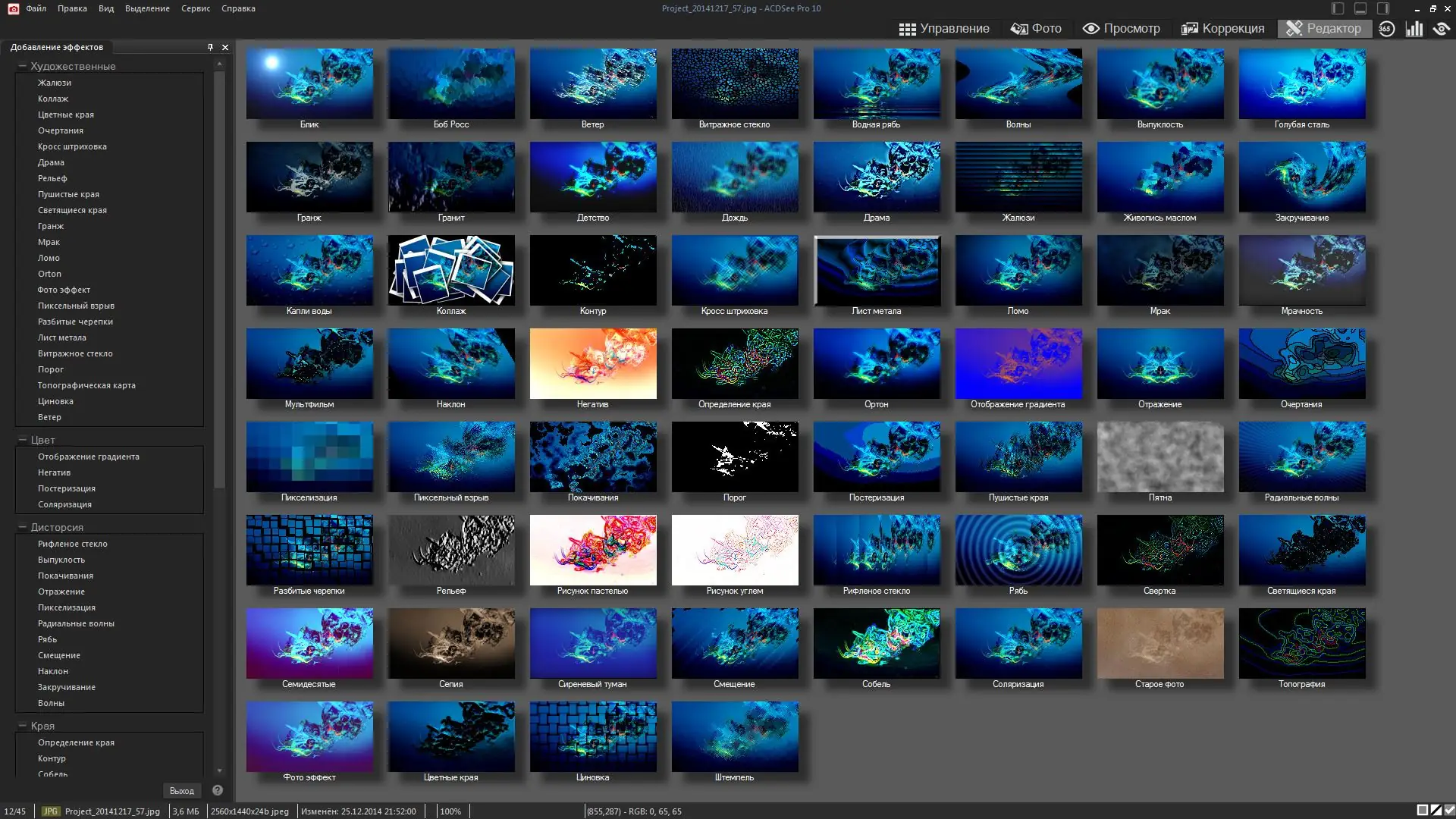 Установка ACDSee Pro 10.1 Build 653 RePack by D!akov (2016) Английский Русский