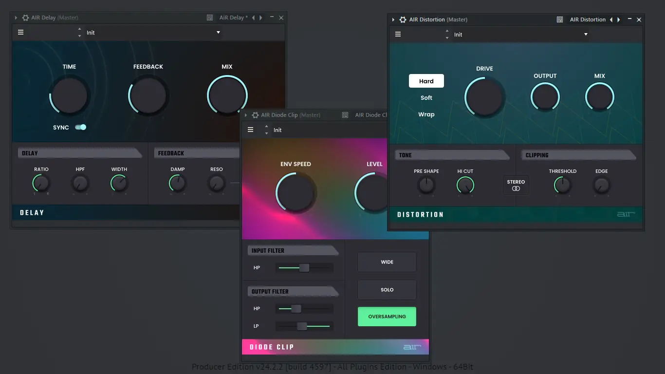 Установка AIR Music Technology - AIR Creative FX Collection 2 1.2.1.14 VST, VST 3, AAX RePack by TCD [En]