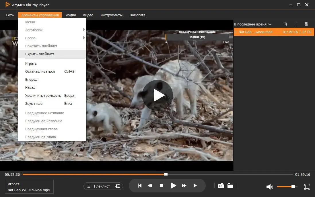 Установка AnyMP4 Blu-ray Player 6.5.62 Portable by 7997 [Multi Ru]