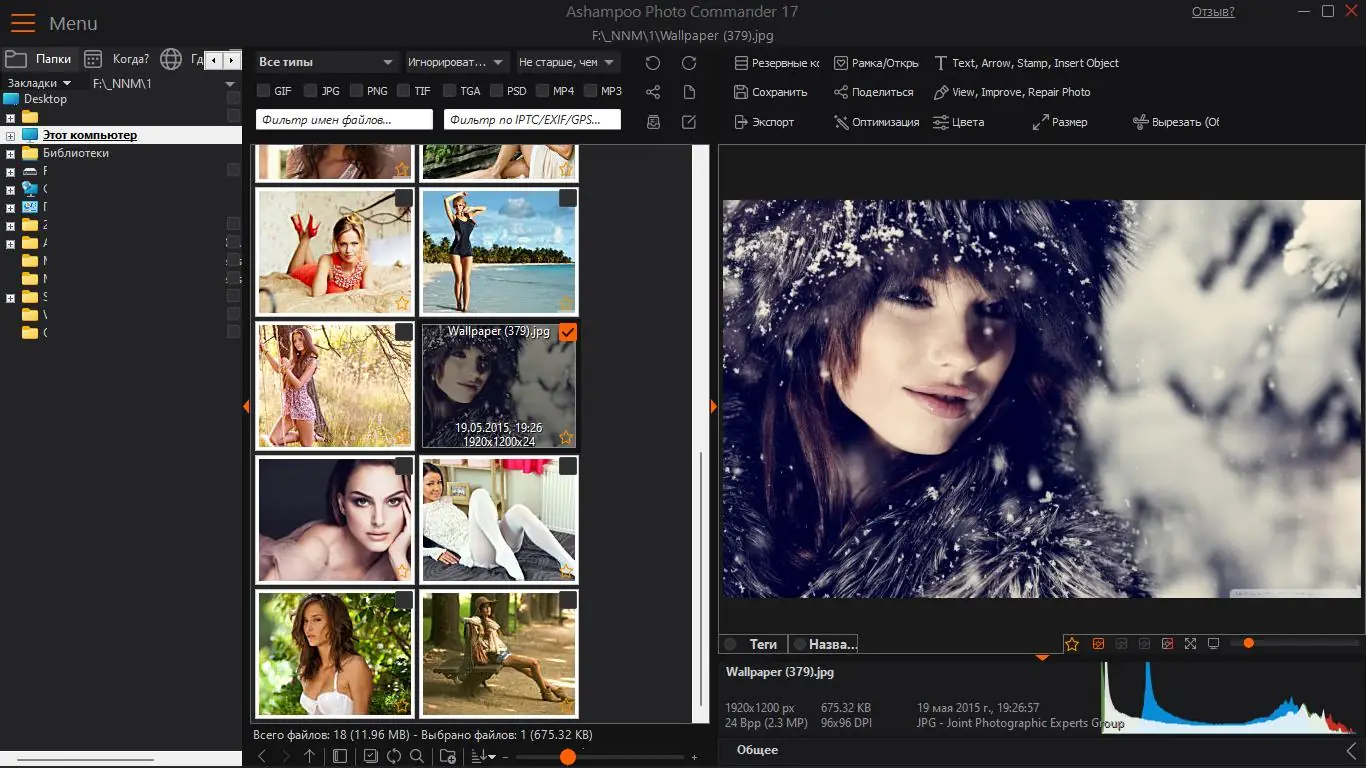 Установка Ashampoo Photo Commander 17.0.0 (2022) PC