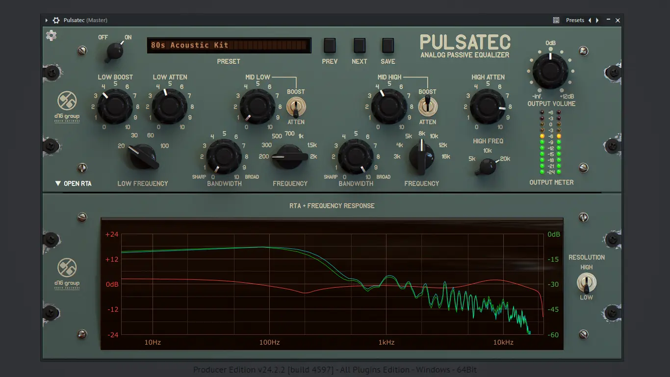 Установка D16 Group - SilverLine Collection 2025.6 VST, VST 3, AAX (X86 X64) RePack by TCD [En]