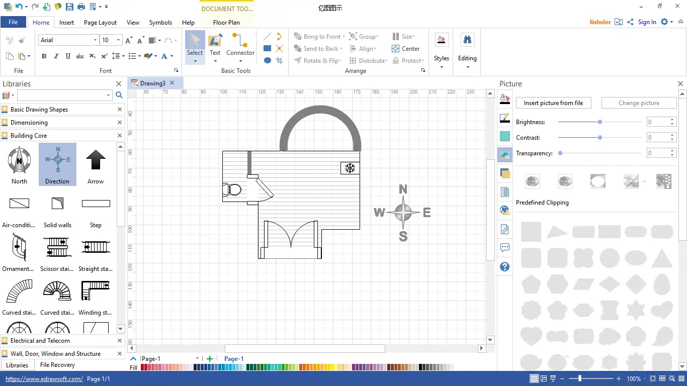 Установка Edraw Max Pro 8.7.0.588 (2017) Английский