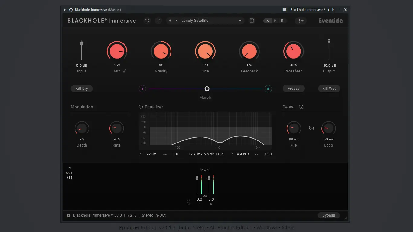 Установка Eventide - Blackhole Immersive 1.3.0 VST 3, AAX (x64) RePack by R2R [En]