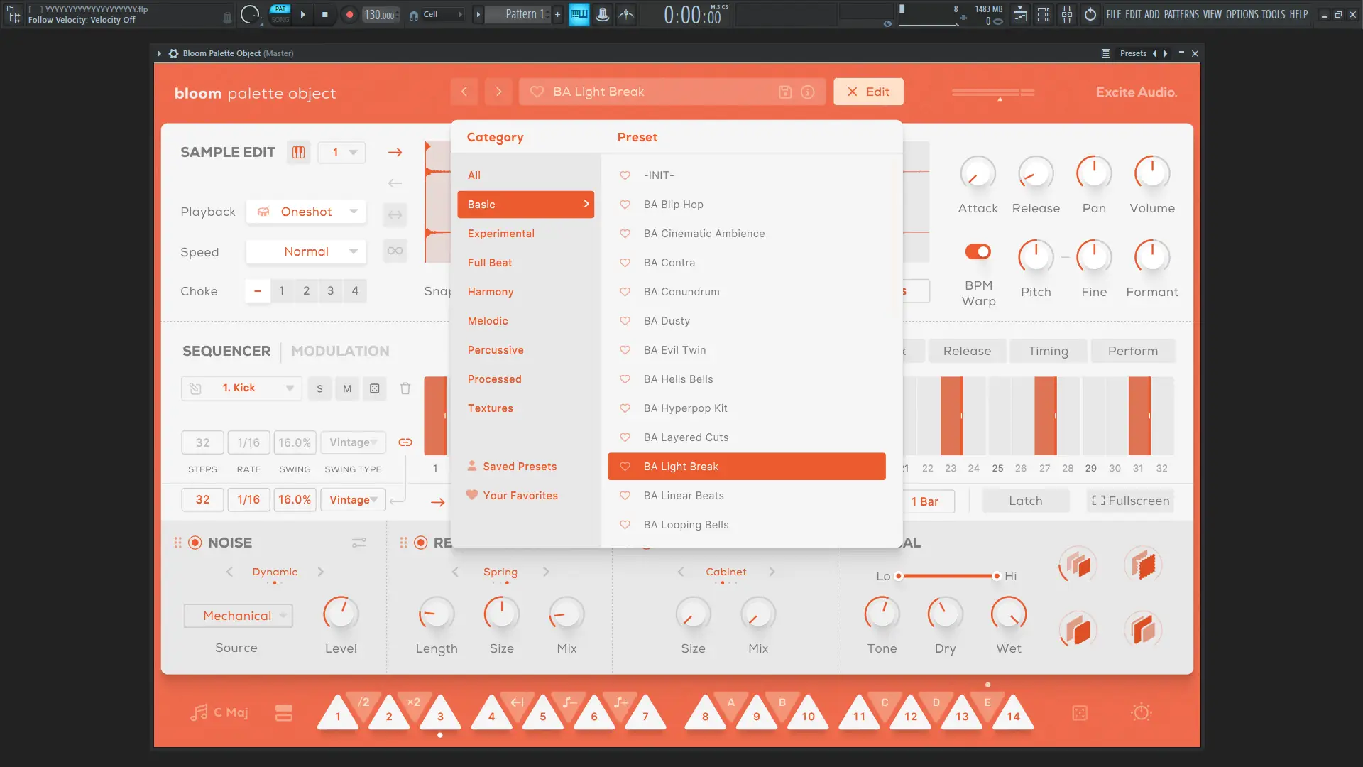 Установка Excite Audio - Bloom Palette Object 1.0.0 STANTALONE, VSTi, VSTi 3, AAX (x64) [En]