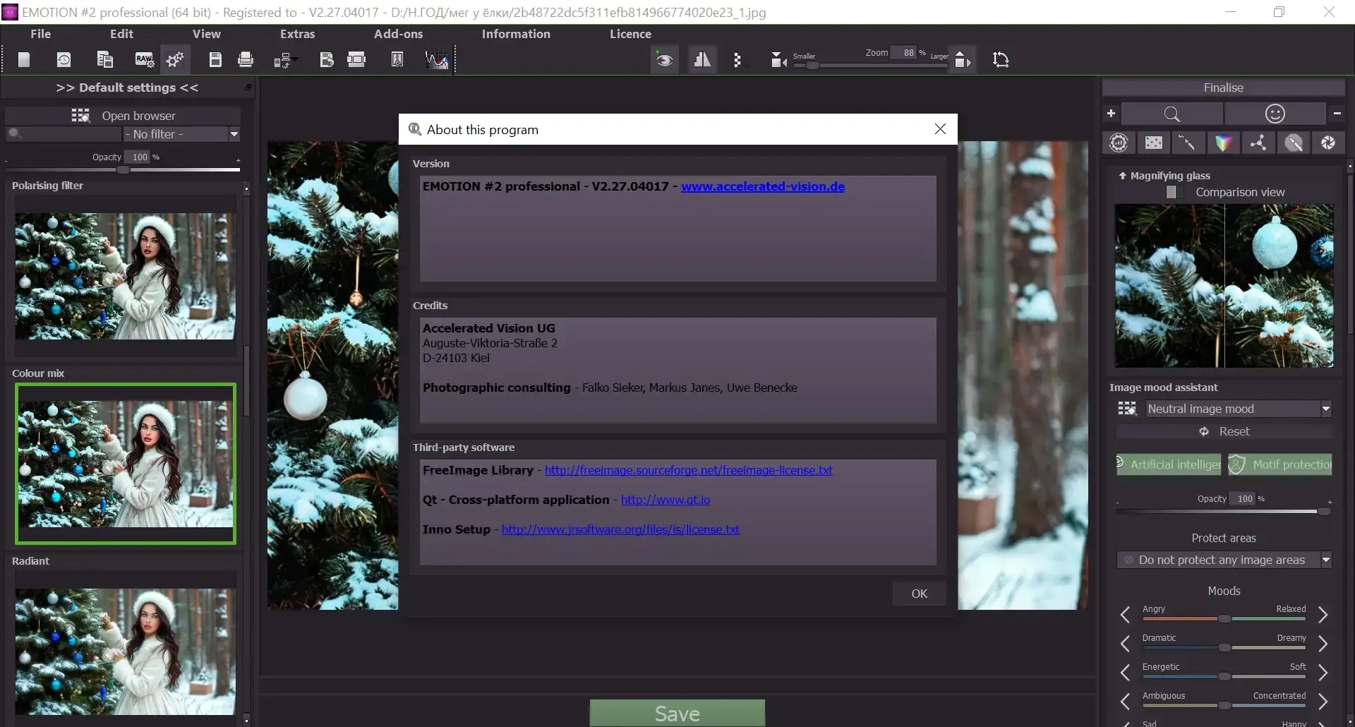 Установка Franzis EMOTION #2 Pro 2.27.04017 Portable by Spirit Summer [Multi]
