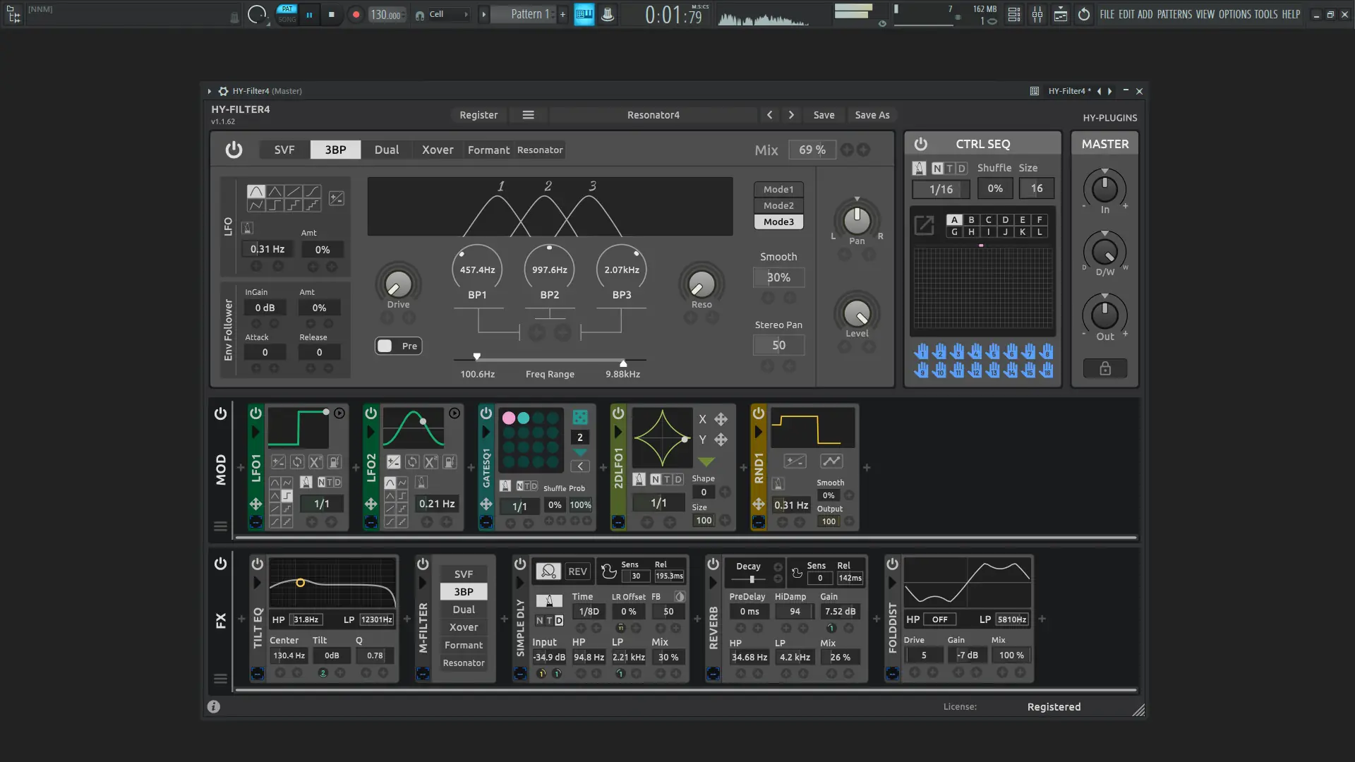 Установка HY-Plugins - HY-Filter4 1.1.62 VST, VST 3 (x86 x64) RePack by TCD [En]