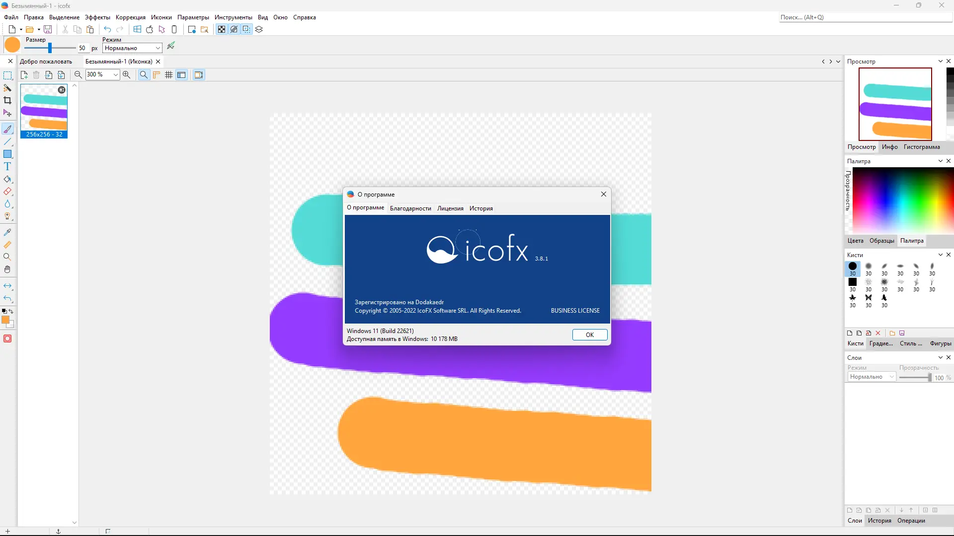 Установка IcoFX 3.8.1 Business Site Home RePack (& Portable) by Dodakaedr [Ru En]