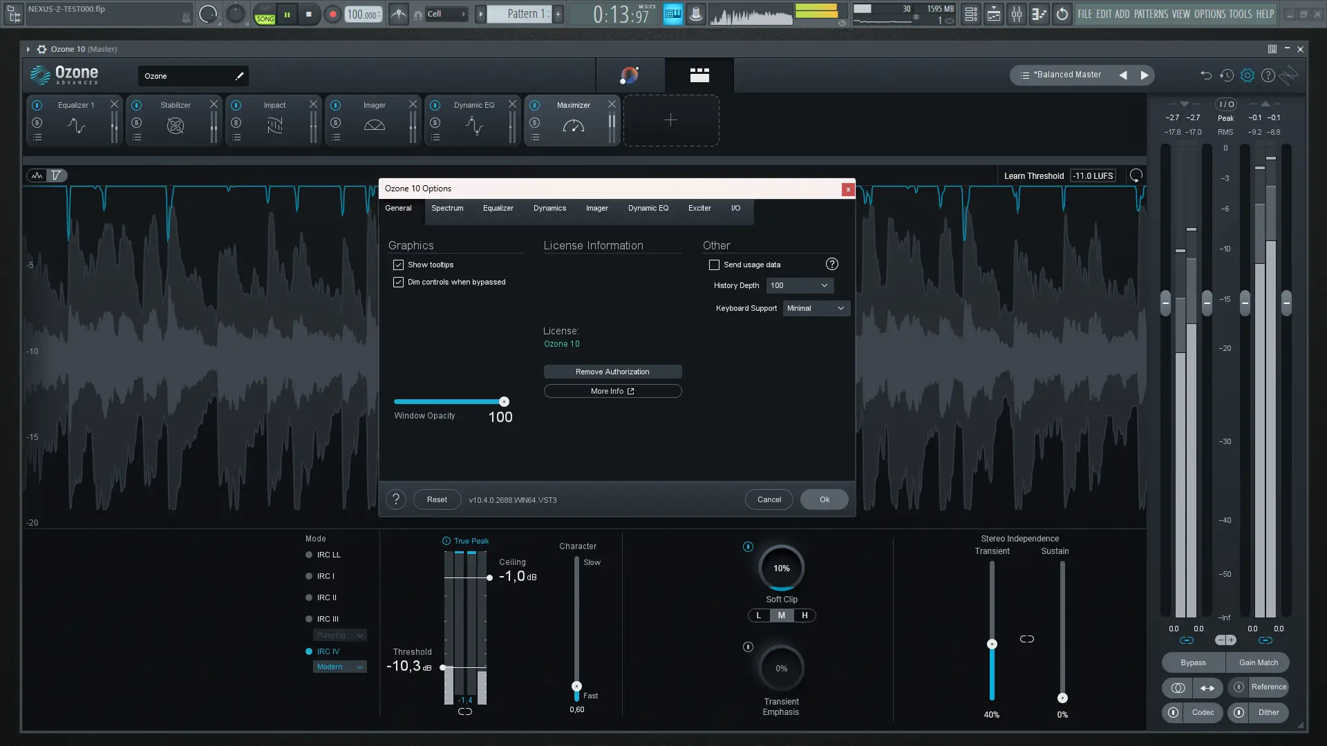 Установка iZotope - Ozone 10 Advanced 10.4.0 VST 3, AAX (x64) RePack by R2R [En]