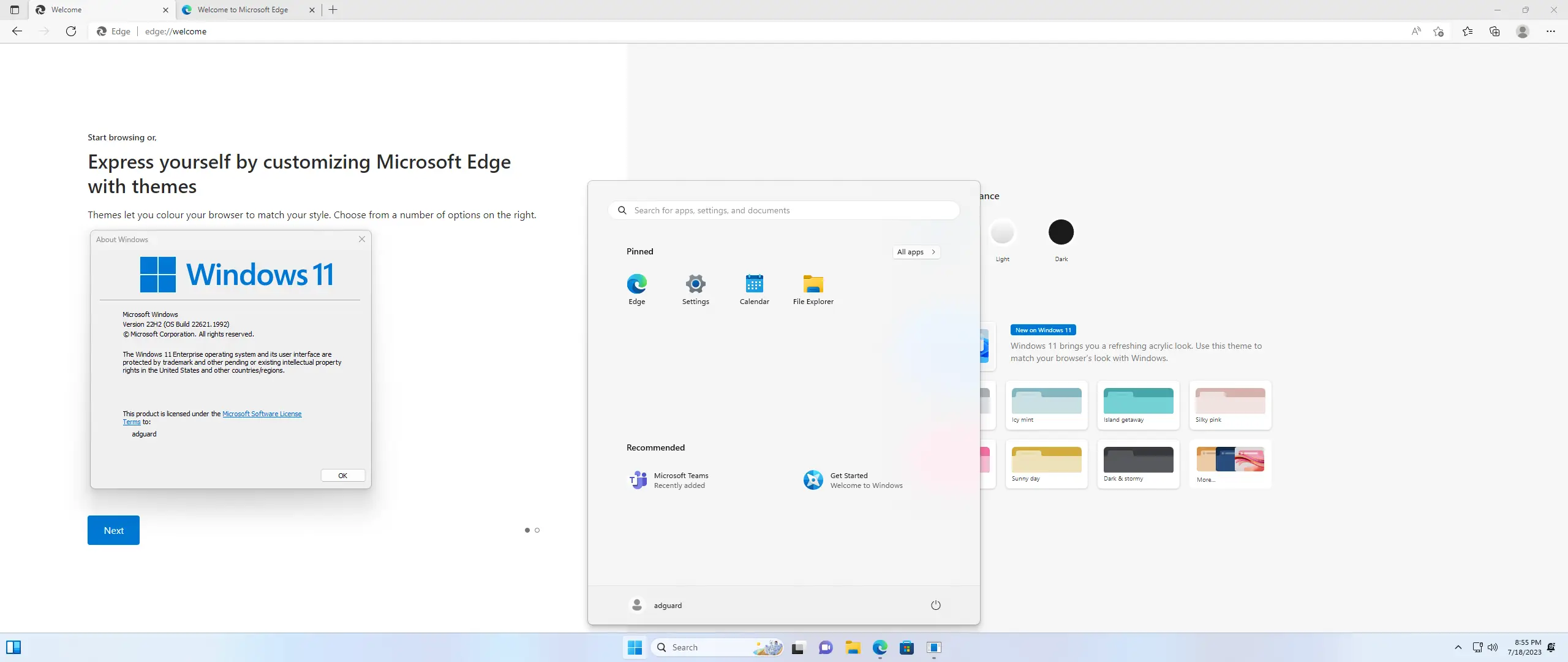 Установка Microsoft Windows 11 [10.0.22621.1992], Version 22H2 (Updated July 2023) - Оригинальные образы от Microsoft MSDN [En]