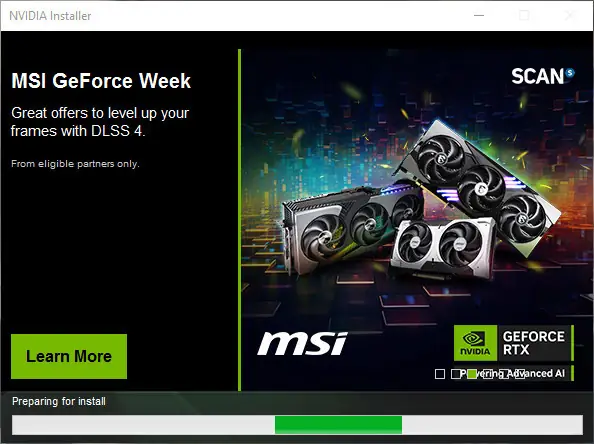 Установка NVIDIA GeForce Desktop Game Ready 577.00 WHQL + DCH [Multi Ru]