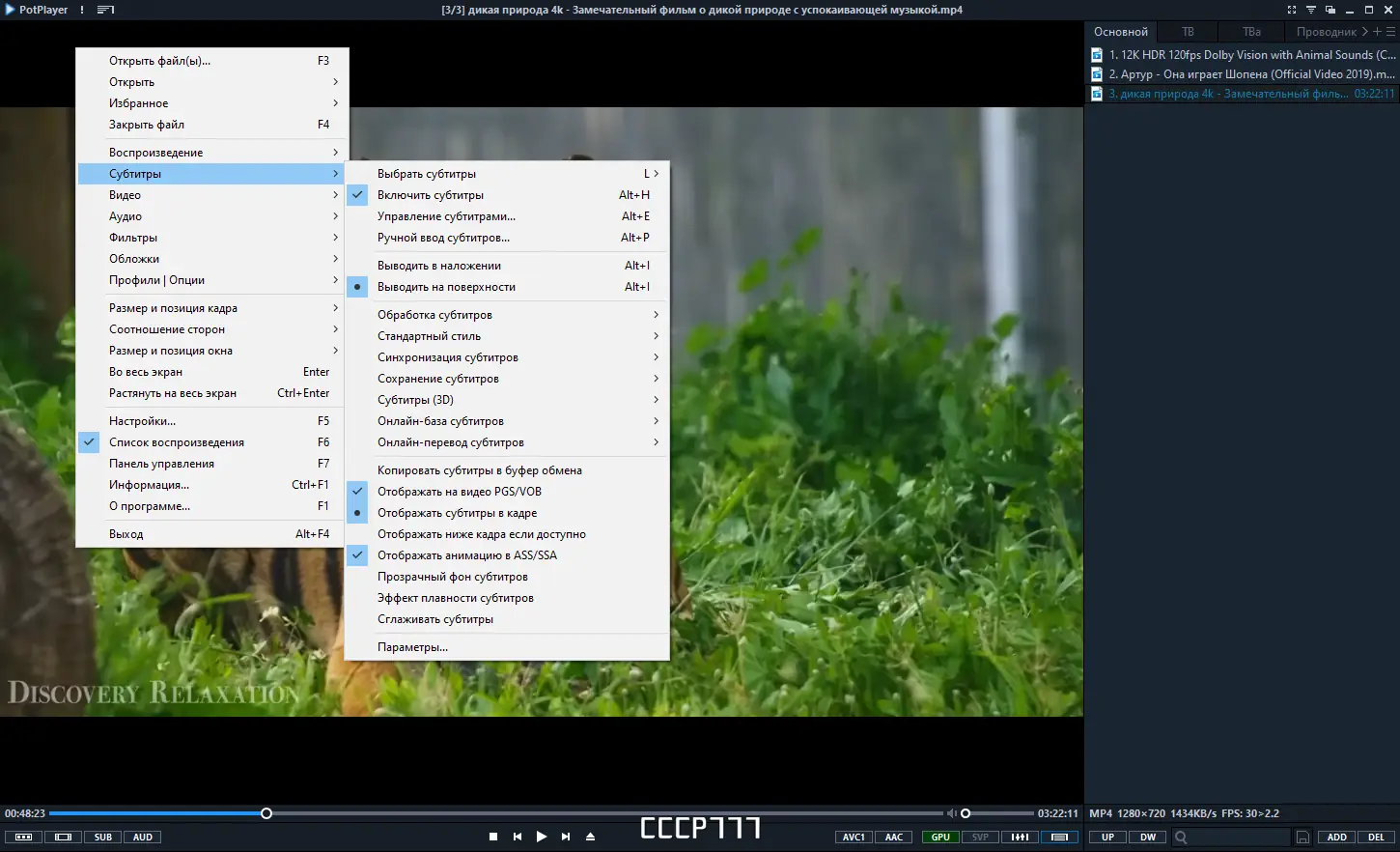 Установка PotPlayer 230905 (1.7.21999) (x64) Stable RePack (& portable) by 7sh3 [Multi Ru]