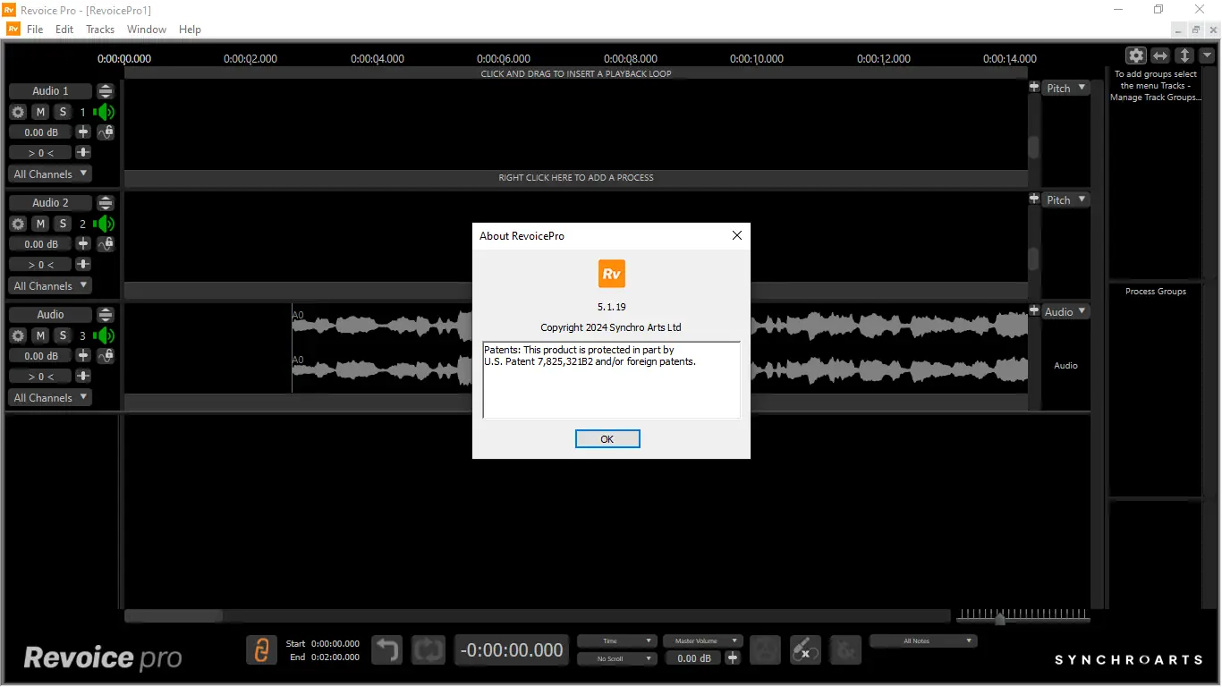 Установка Synchro Arts - ReVoice Pro 5.1.19 STANDALONE, VST 3, AAX (x64) RePack by R2R [En]