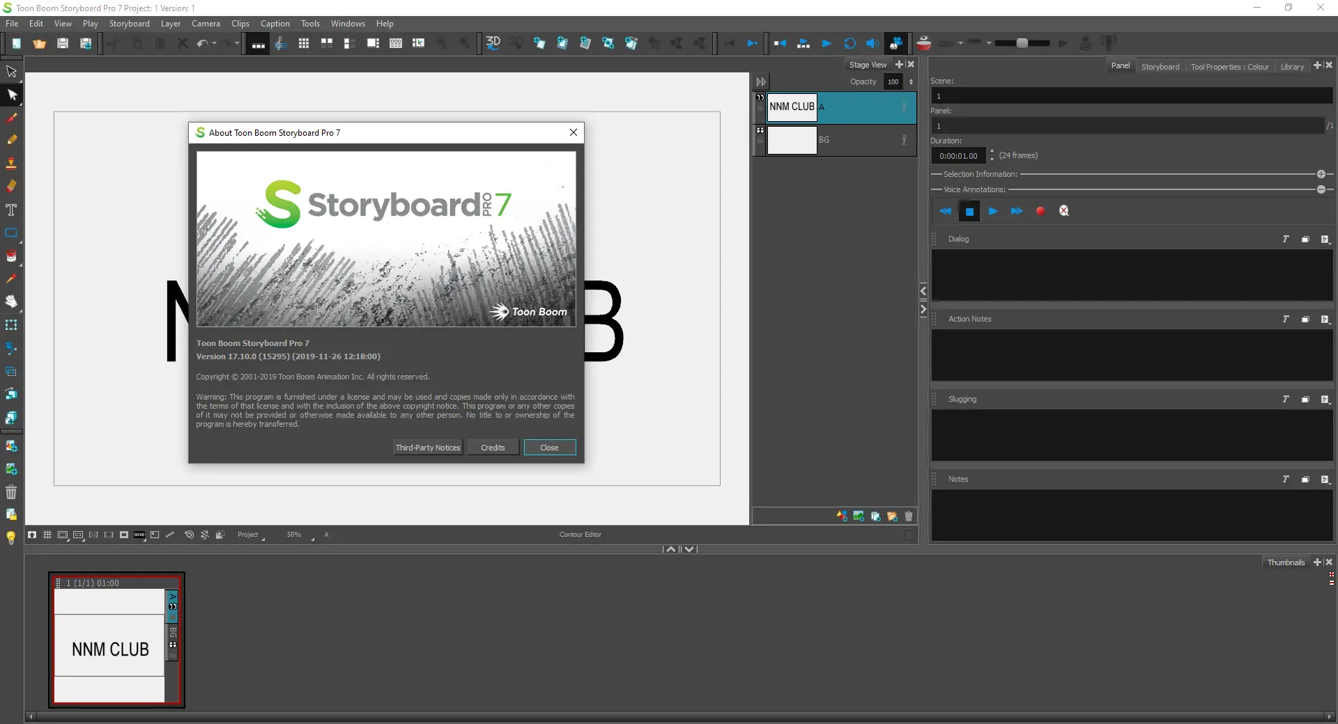Установка Toon Boom Storyboard Pro 7 17.10.0 Build 15295 (x64) [Multi]