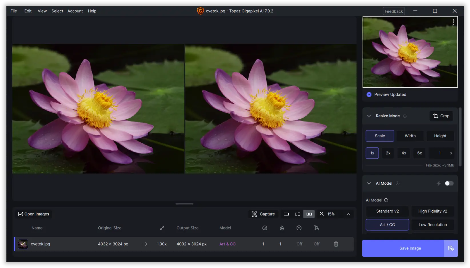 Установка Topaz Gigapixel AI 7.0.2 + models Portable by 7997 [En]