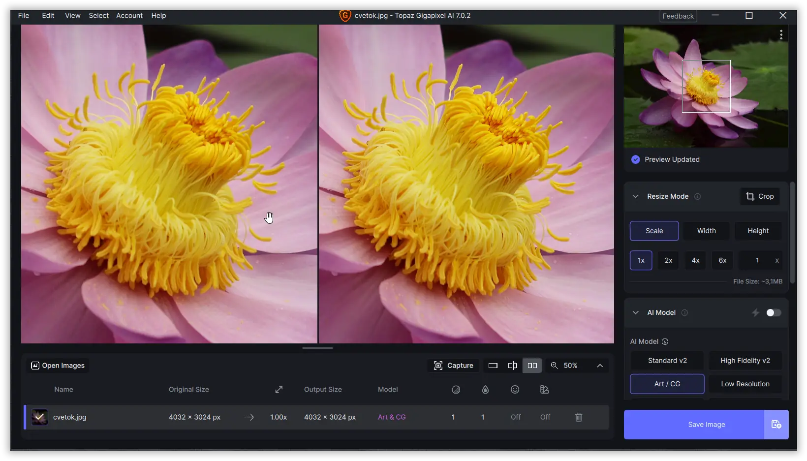 Установка Topaz Gigapixel AI 7.0.2 (x64) RePack (& Portable) by TryRooM [En]
