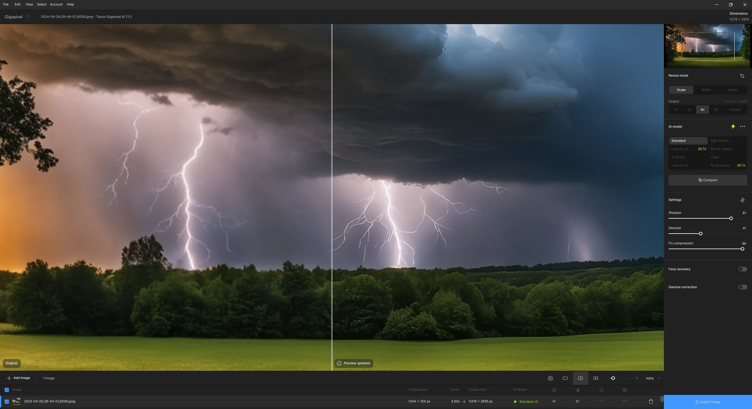Установка Topaz Gigapixel AI 7.1.2 RePack (& Portable) by elchupacabra [En]
