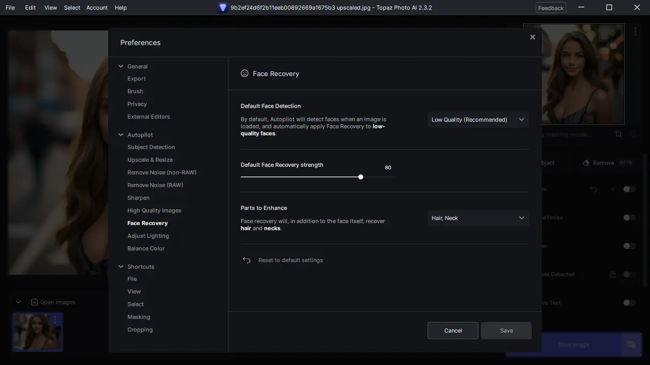 Установка Topaz Photo AI 2.3.2 (x64) Portable by 7997 [En]