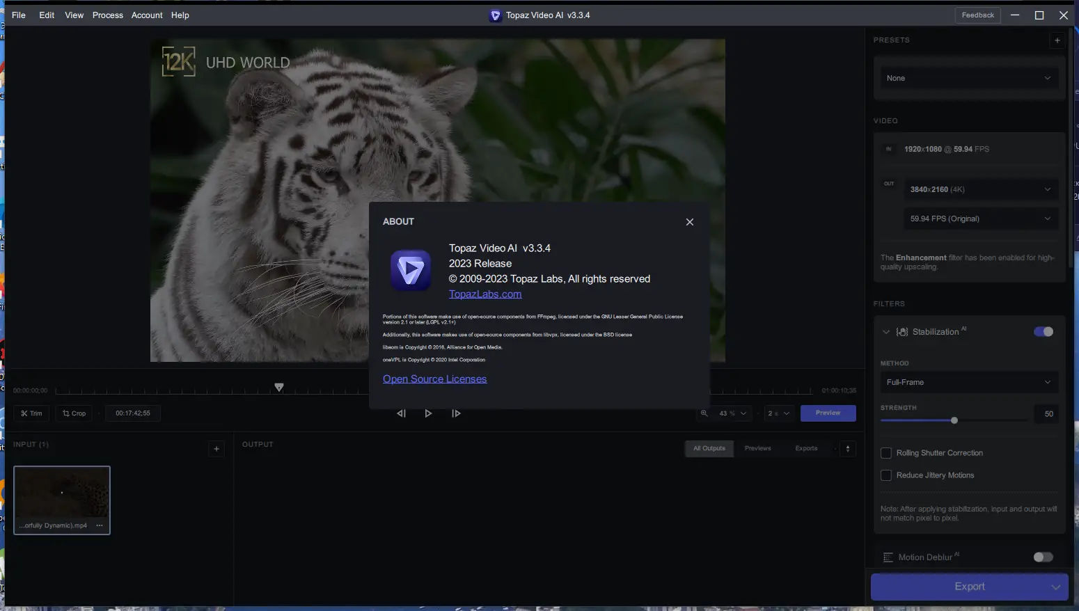 Установка Topaz Video AI 3.3.4 RePack (& Portable) by elchupacabra [En]