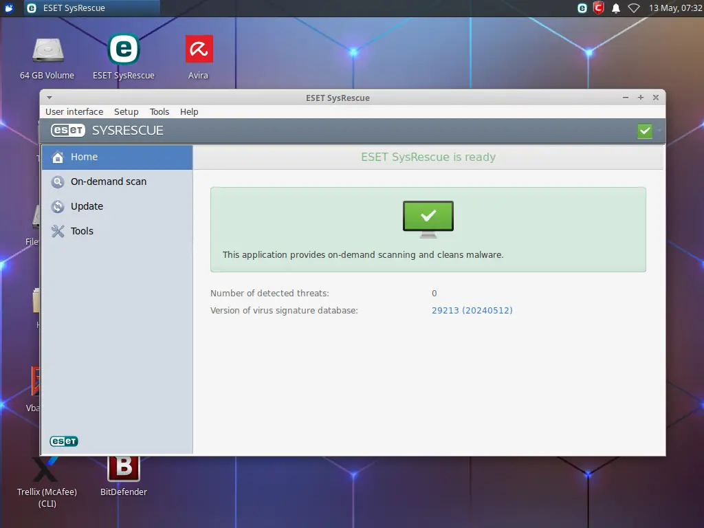 Установка UALinux RescuePack v.25.04