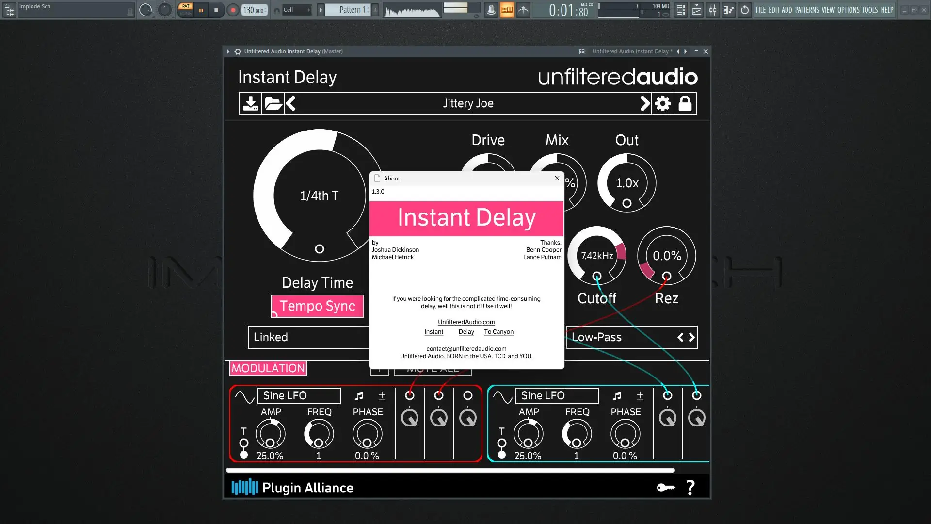 Установка Unfiltered Audio - Instant Delay 1.3.0 VST, VST3, AAX RePack by TeamCubeadooby [En]