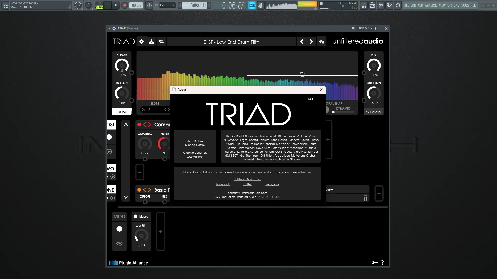 Установка Unfiltered Audio - TRIAD 1.3.5 VST, VST3, AAX (x64) RePack by TCD [En]