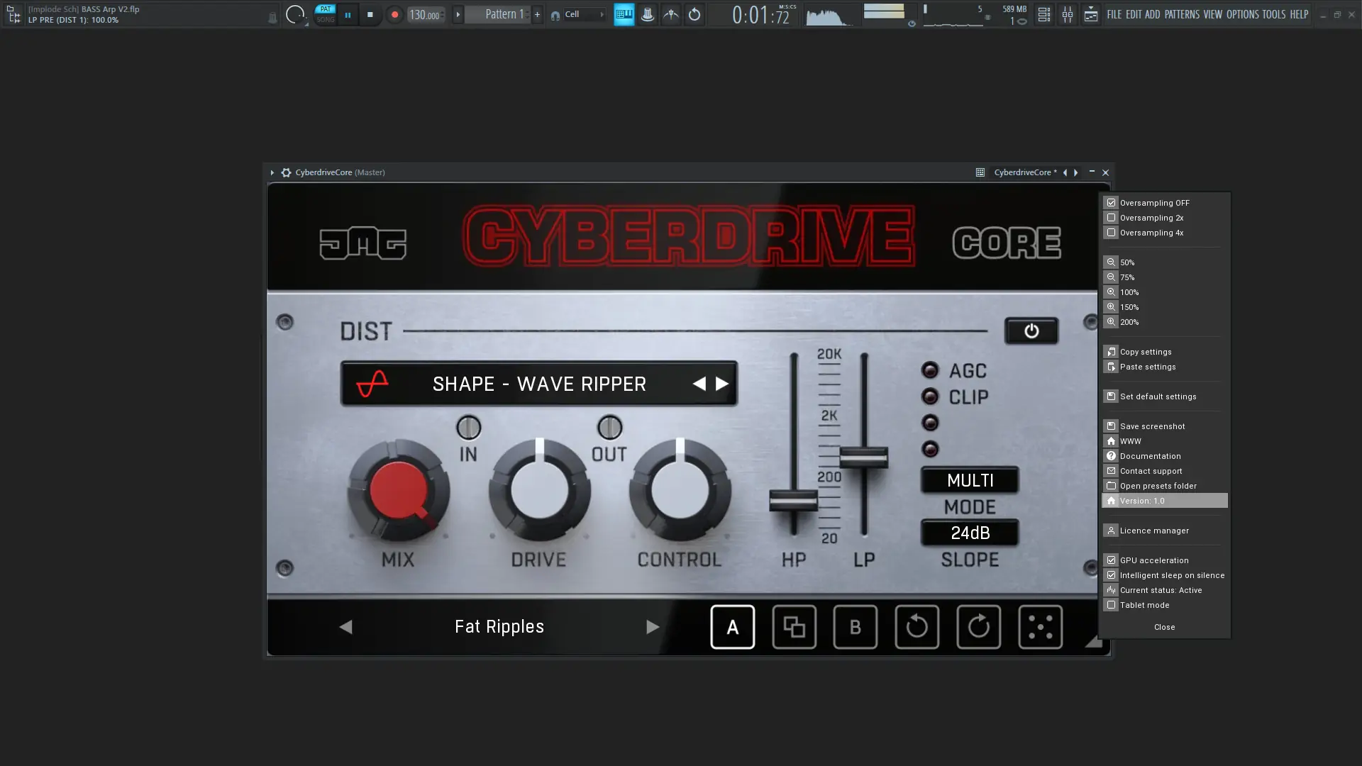 Установка United Plugins & JMG Sound - Cyberdrive Core 1.0 VST, VST 3, AAX (x64) RePack by BUBBiX [En]