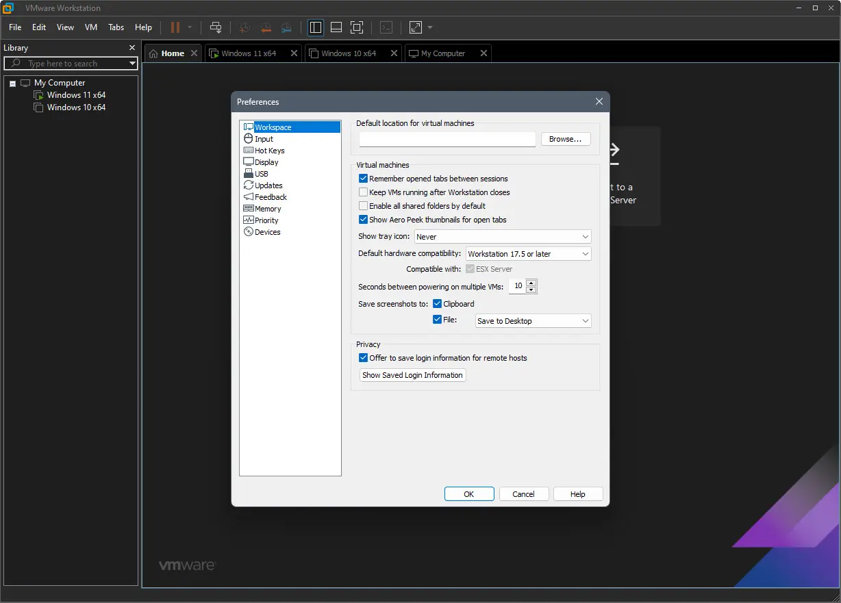 Установка VMware Workstation 17 Pro 17.6.0 Build 24238078 RePack by KpoJIuK [En]
