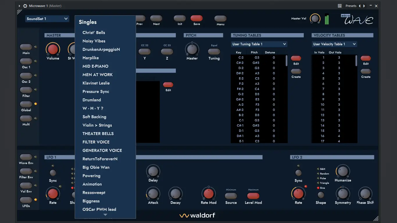 Установка Waldorf - Microwave 1 Plugin 1.2.0 VSTi, VSTi 3, AAX (x64) [En]