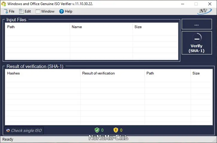 Установка Windows and Office Genuine ISO Verifier 11.10.30.22 Portable [En]