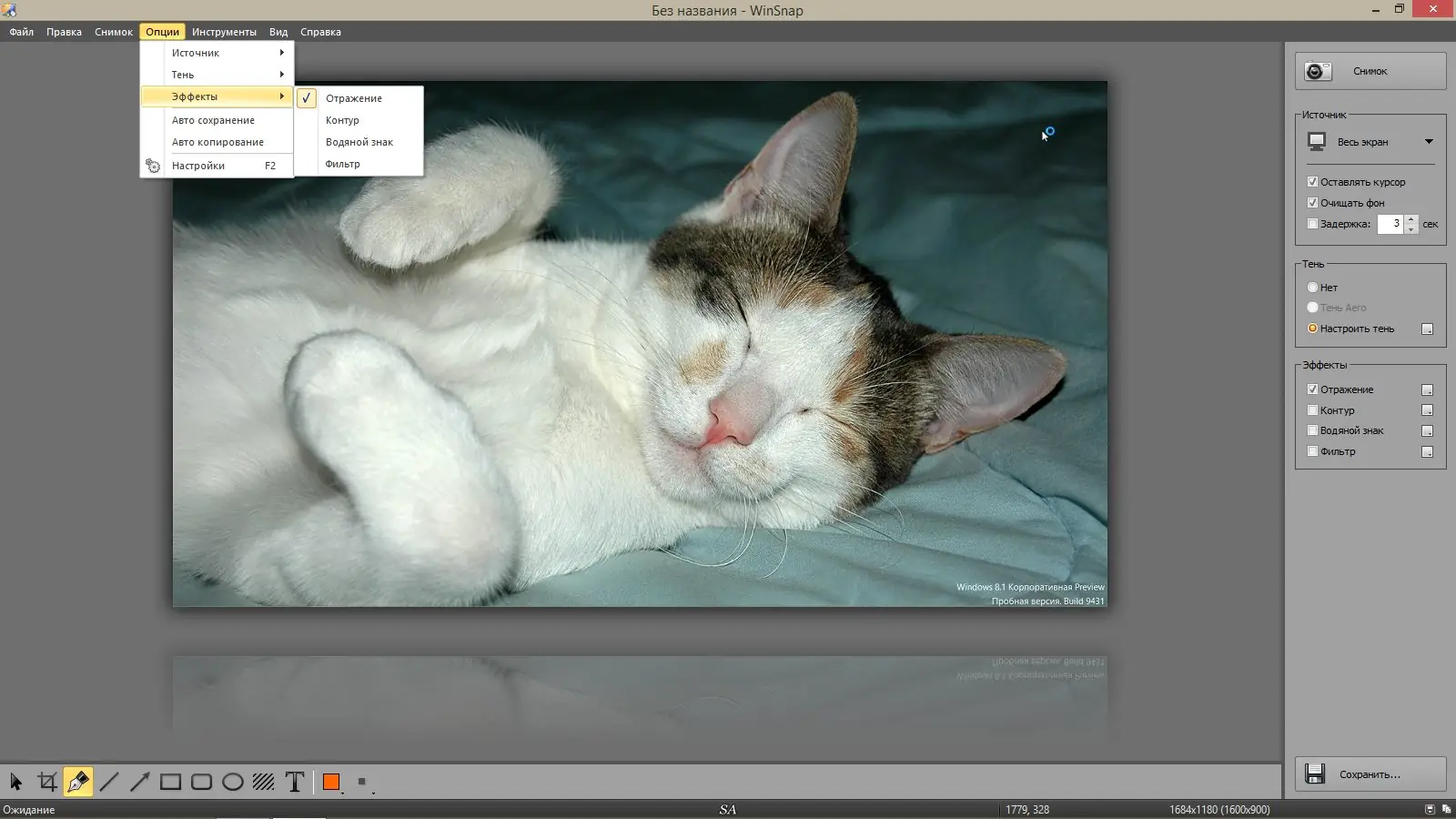 Установка WinSnap 4.6.0 (2017) RePack & Portable by KpoJIuK