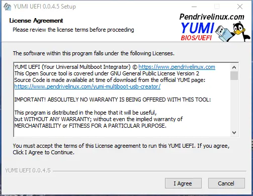 Установка Your Universal MultiBoot Installer UEFI 0.0.4.5 Portable [En]